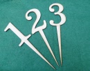 table numbers spike mdf 3mm